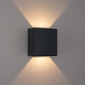 Brilagi - LED buitenwandlamp DOUBLERAY LED/6W/230V zwart IP54