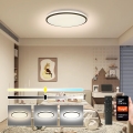 Brilagi - LED dimbare SMART plafondlamp LED/36W/230V Ø 48 cm 3000-6000K Wi-Fi Tuya Beacon + afstandsbediening