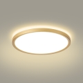 Brilagi - LED-plafondlamp voor badkamer ULTRA SLIM LED/24W/230V Ø 42 cm goudkleurig IP54