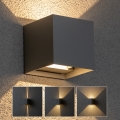 Brilagi - LED Wandlamp voor buiten CUBE LED/6W/230V antraciet IP54