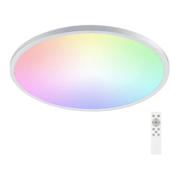 Aigostar - Dimbare LED RGB plafondlamp LED/24W/230V 3000-6500K diameter 42 cm + afstandsbediening