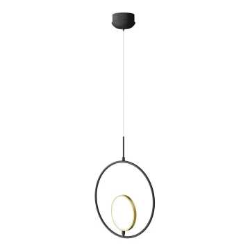 Aigostar - LED Hanglamp aan een koord LED/15W/230V 2700K zwart/goud