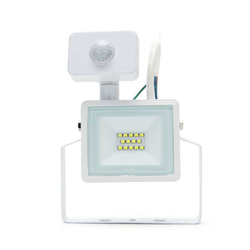 Aigostar - LED Schijnwerper met Sensor LED/10W/230V 6400K IP65 wit