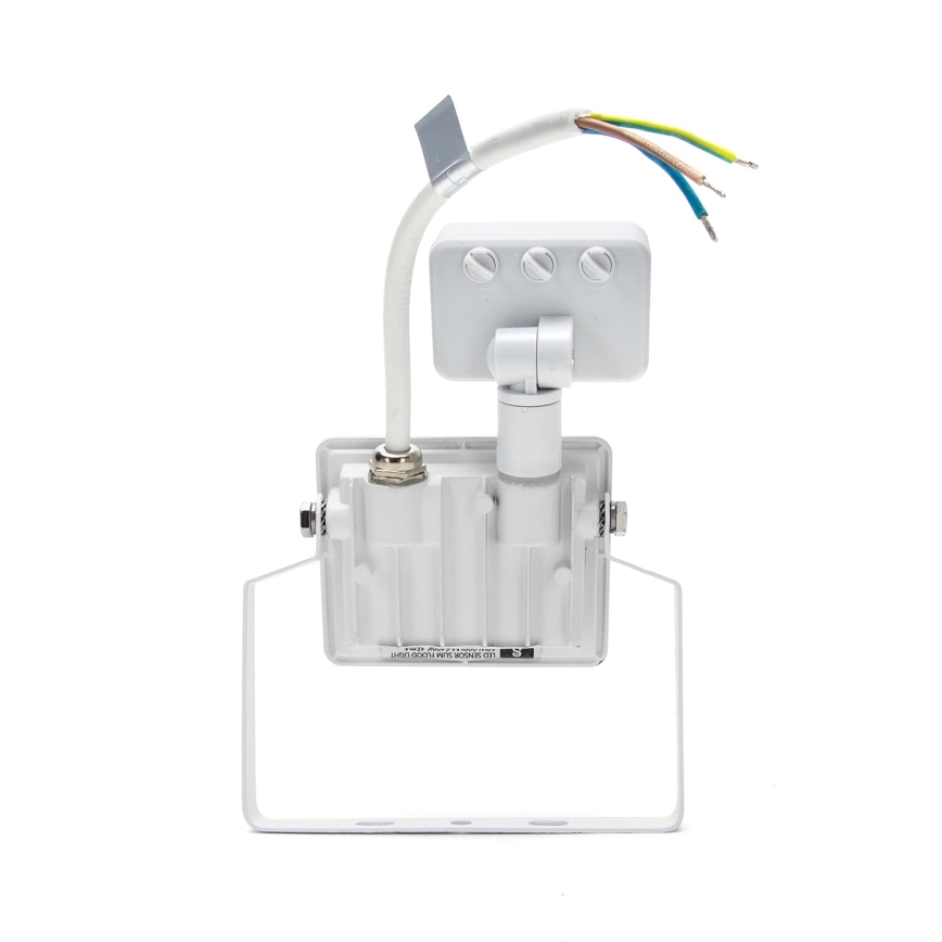 Aigostar - LED Schijnwerper met Sensor LED/10W/230V 6400K IP65 wit