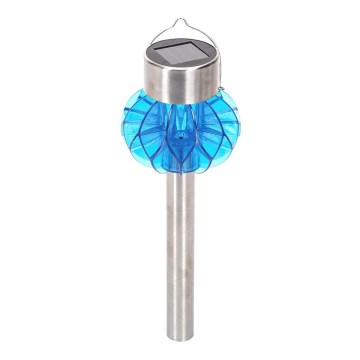 Aigostar - LED Solar lamp LED/0,012W/1,2V 38,4cm 3000K IP44 blauw