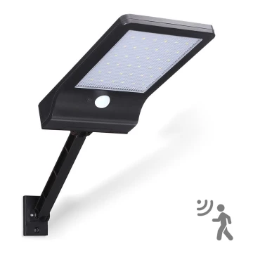 Aigostar - Solar LED Straatlamp met Sensor LED/2,3W/5,5V IP65