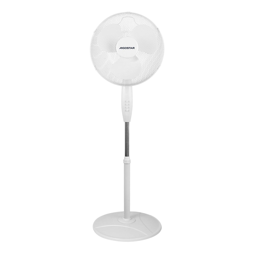 Aigostar - Staande ventilator 40W/230V wit