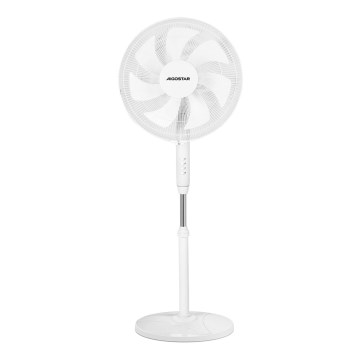 Aigostar - Staande ventilator 60W/230V wit