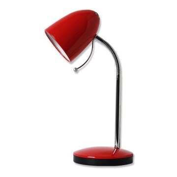 Aigostar - Tafellamp 1xE27/36W/230V rood/chroom