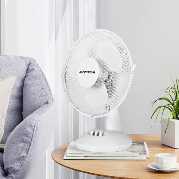 Aigostar - Tafelventilator 20W/230V wit