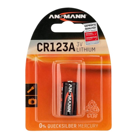 Ansmann 04006 - CR123A - Lithium batterij 3V