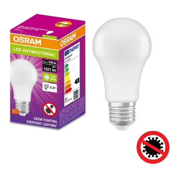 Antibacteriële LED Lamp A100 E27/13W/230V 4000K - Osram