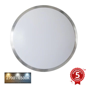 APLED - LED Plafondlamp met sensor LENS PP TRICOLOR LED/18W/230V IP44 2700 - 6500K 1210lm