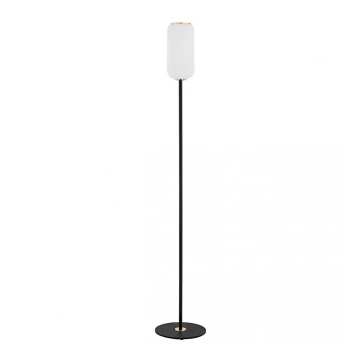 Argon 4995 - Staande lamp VALIANO 1xE27/15W/230V zwart/wit/gouden