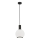 Argon 8564 - Hanglamp aan een koord SAGUNTO PLUS 1xE27/15W/230V diameter 20 cm zwart