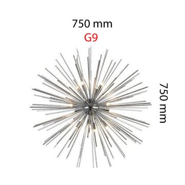 Azzardo AZ2119 - Design plafondlamp G9 doorsn. 750mm