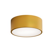 Badkamer plafondlamp CLEO 1xE27/24W/230V diameter 20 cm goud IP54