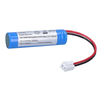 Batterij voor Noodverlichting LiFePO4 3,2V 1500mAh