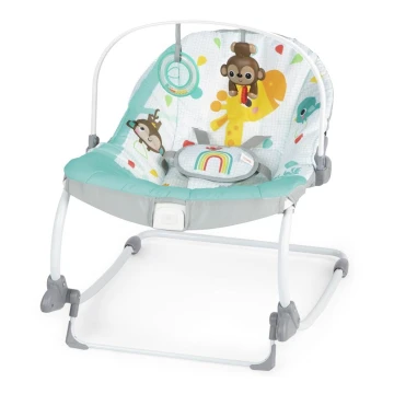 Bright Starts - Vibrerend wipstoeltje voor baby's WILD VIBES