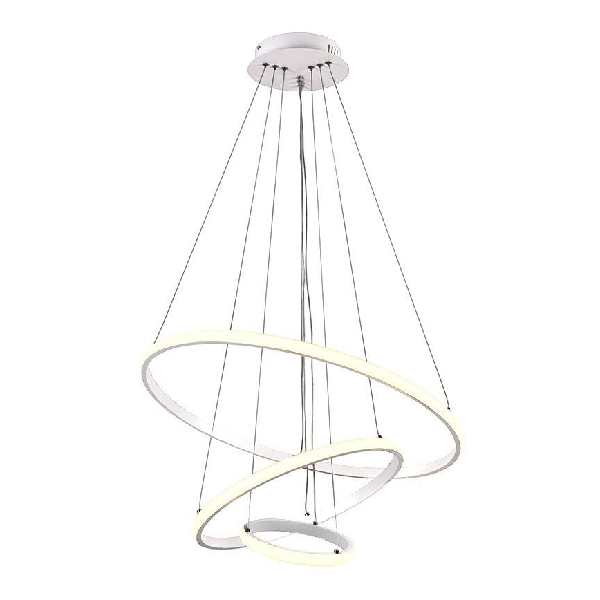 Brilagi - Dimbare LED hanglamp aan een koord CIRCLE LED/90W/230V 3000-6500K + afstandsbediening