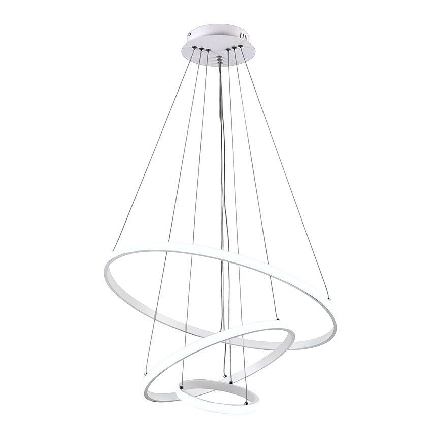 Brilagi - Dimbare LED hanglamp aan een koord CIRCLE LED/90W/230V 3000-6500K + afstandsbediening