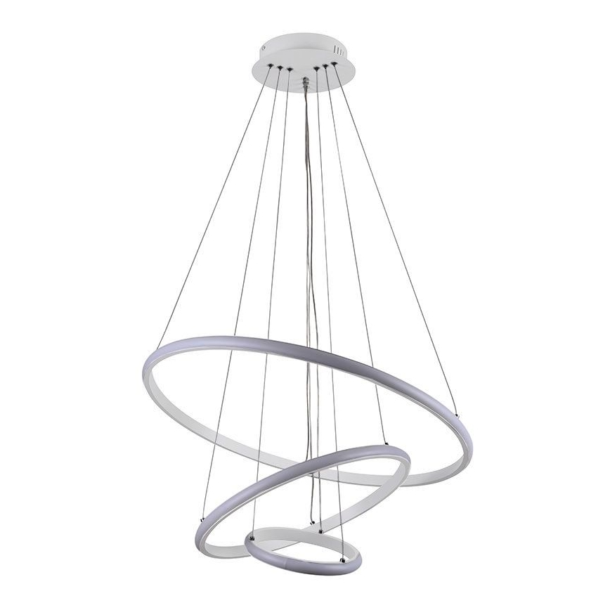 Brilagi - Dimbare LED hanglamp aan een koord CIRCLE LED/90W/230V 3000-6500K + afstandsbediening