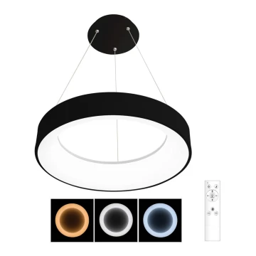 Brilagi - Dimbare LED Hanglamp aan een koord FALCON LED/40W/230V 3000-6500K zwart + afstandsbediening