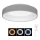 Brilagi - Dimbare LED Plafondlamp FALCON LED/80W/230V 3000-6500K d. 60 cm grijs + afstandsbediening