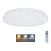 Brilagi - Dimbare LED plafondlamp OPAL LED/24W/230V  3000/4000/6500K + afstandsbediening