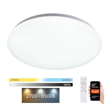 Brilagi - LED dimbare plafondlamp SMART LED/36W/230V 2700-6500K Wi-Fi Tuya + afstandsbediening