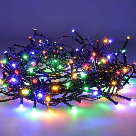 Zweet Mobiliseren menu Brilagi - LED Kerst Lichtketting voor Buiten 200xLED/8 functies 23 m IP44  meerdere kleuren | Lampenm