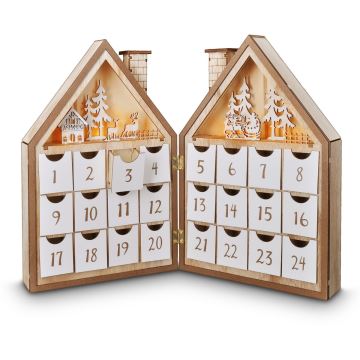 Brilagi - LED Kerstversiering LED/2xAAA Adventskalender