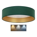 Brilagi - LED Plafondlamp VELVET STAR LED/36W/230V d. 55 cm 3000K/4000K/6400K groen/goud