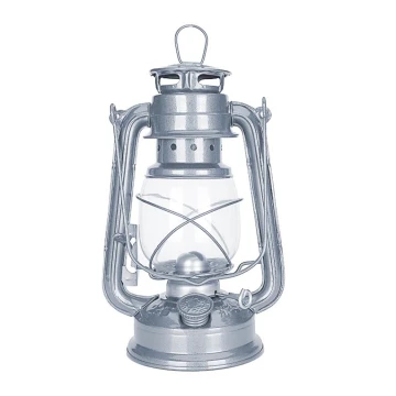 Brilagi - Olielamp LANTERN 24,5 cm zilver