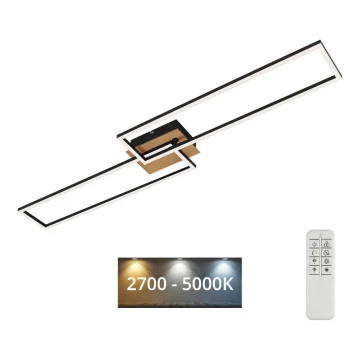 Brilo - Dimbare LED bevestigde hanglamp FRAME 2xLED/20W/230V 2700-5000K + afstandsbediening