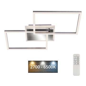 Brilo - Dimbare LED bevestigde hanglamp FRAME 2xLED/20W/230V 2700-6500K + afstandsbediening