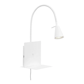 Briloner 2083-016 - LED Wandlamp met plank COMFORT LIGHT 1xGU10/5W/230V