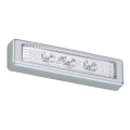 Briloner 2689-034 - LED Oriëntatieverlichting aanraken LERO LED/0,18W/3xAAA zilver