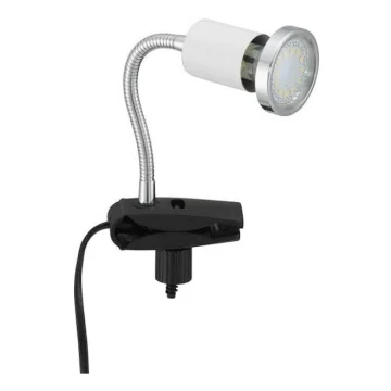 Briloner 2876-016P - LED Lamp met klem 1xGU10/3W/230V 3000K
