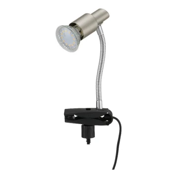 Briloner 2877-012P - LED Tafellamp met klem SIMPLE 1xGU10/3W/230V