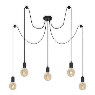 Briloner 4104-055 - Hanglamp aan een koord 5xE27/60W/230V