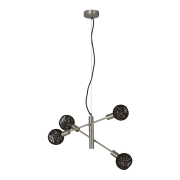 Briloner 4814-042 - Hanglamp aan koord NATURE 5xE14/5,5W/230V
