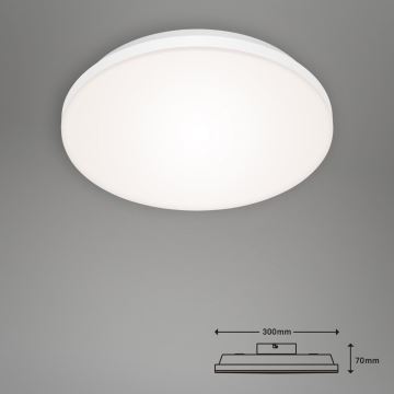 Briloner 7377-016 - Dimbare LED plafondlamp LED/12W/230V 3000-6500K + afstandsbediening