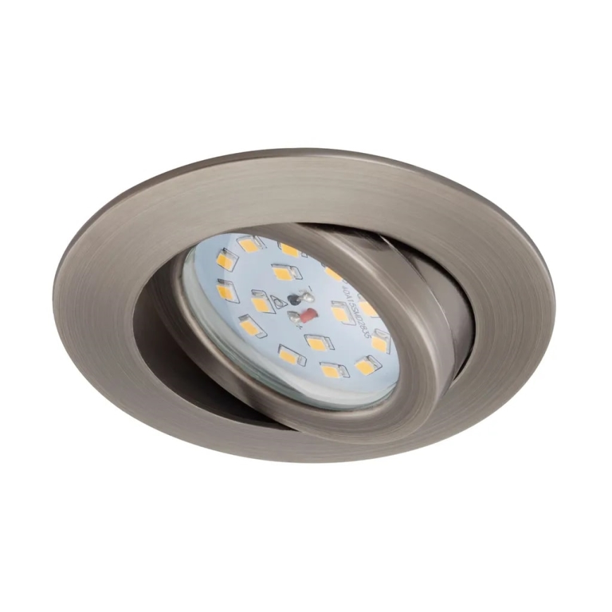 Briloner 7296-011 - LED dimbare badkamer inbouwspot ATTACH LED/6,5W/230V IP23 antraciet