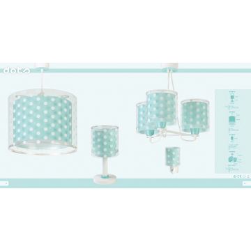 Dalber 41007H - Kinderhanglamp DOTS 3xE27/60W/230V