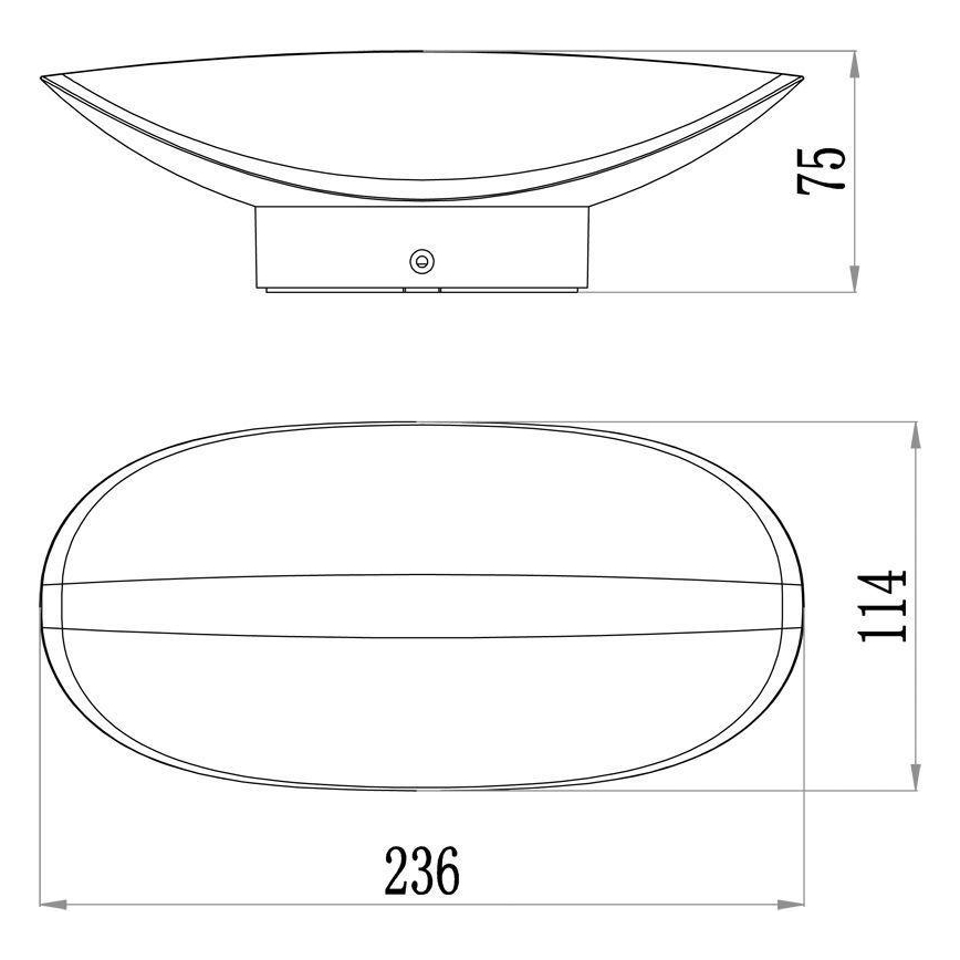 Deko-Light 731078 - LED Wandlamp voor buiten AVIOR LED/12,7W/230V IP54 antraciet