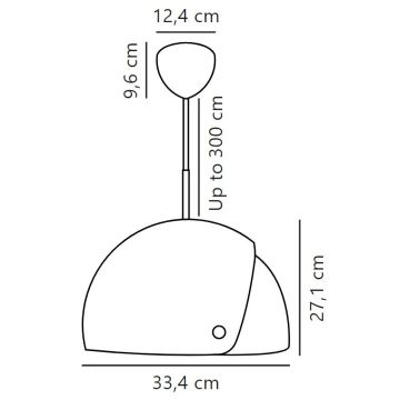 DFTP by Nordlux - Hanglamp aan een koord ALIGN 1xE27/15W/230V wit