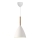 DFTP by Nordlux - Hanglamp aan een koord PURE 1xE27/40W/230V diameter 20 cm wit/essehout