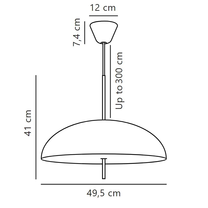 DFTP by Nordlux - Hanglamp aan een koord VERSALE 2xE27/15W/230V bruin