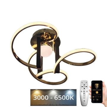 Dimbare LED bevestigde hanglamp LED/70W/230V 3000-6500K + afstandsbediening